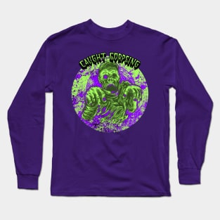 Caught Corpsing Graphic Long Sleeve T-Shirt